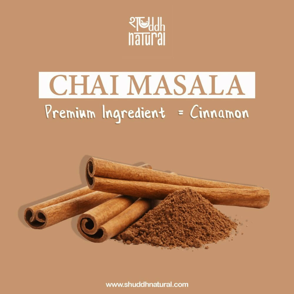 Shuddh Natural Premium Chai Masala | Grocsy