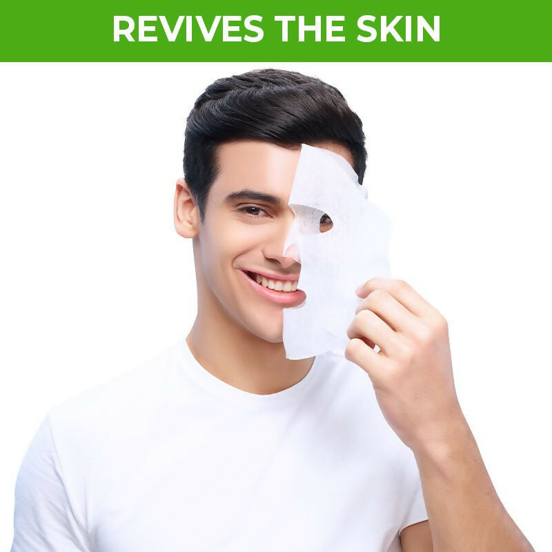 Nykaa Skin Secrets Indian Rituals Cucumber + Aloe Vera Sheet Mask For Toned & Hydrated Skin | Grocsy