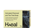 Haeal Activated Charcoal And Tea Tree Soap | Grocsy