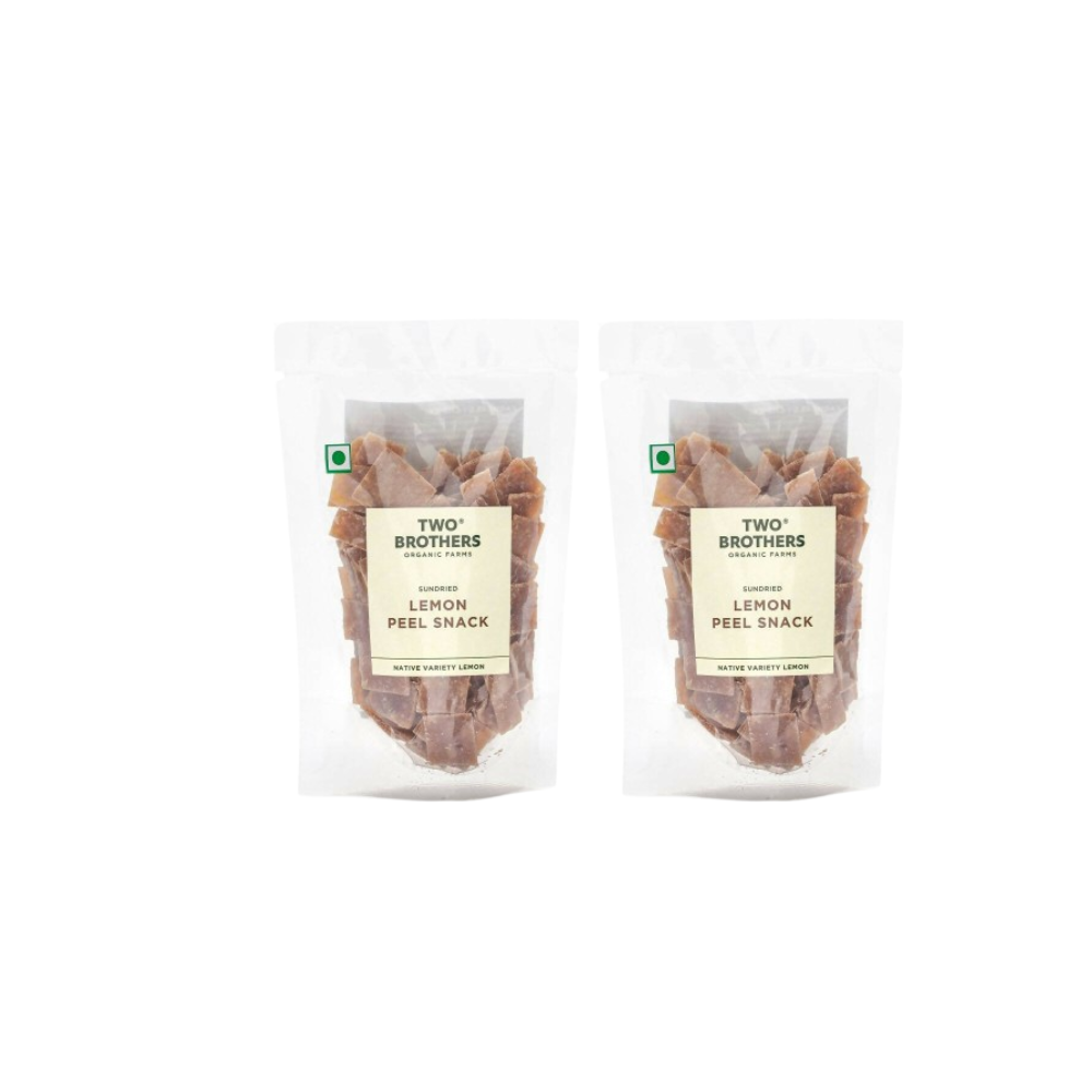 Two Brothers Organic Farms Lemon Slices Snack, Sundried | Grocsy