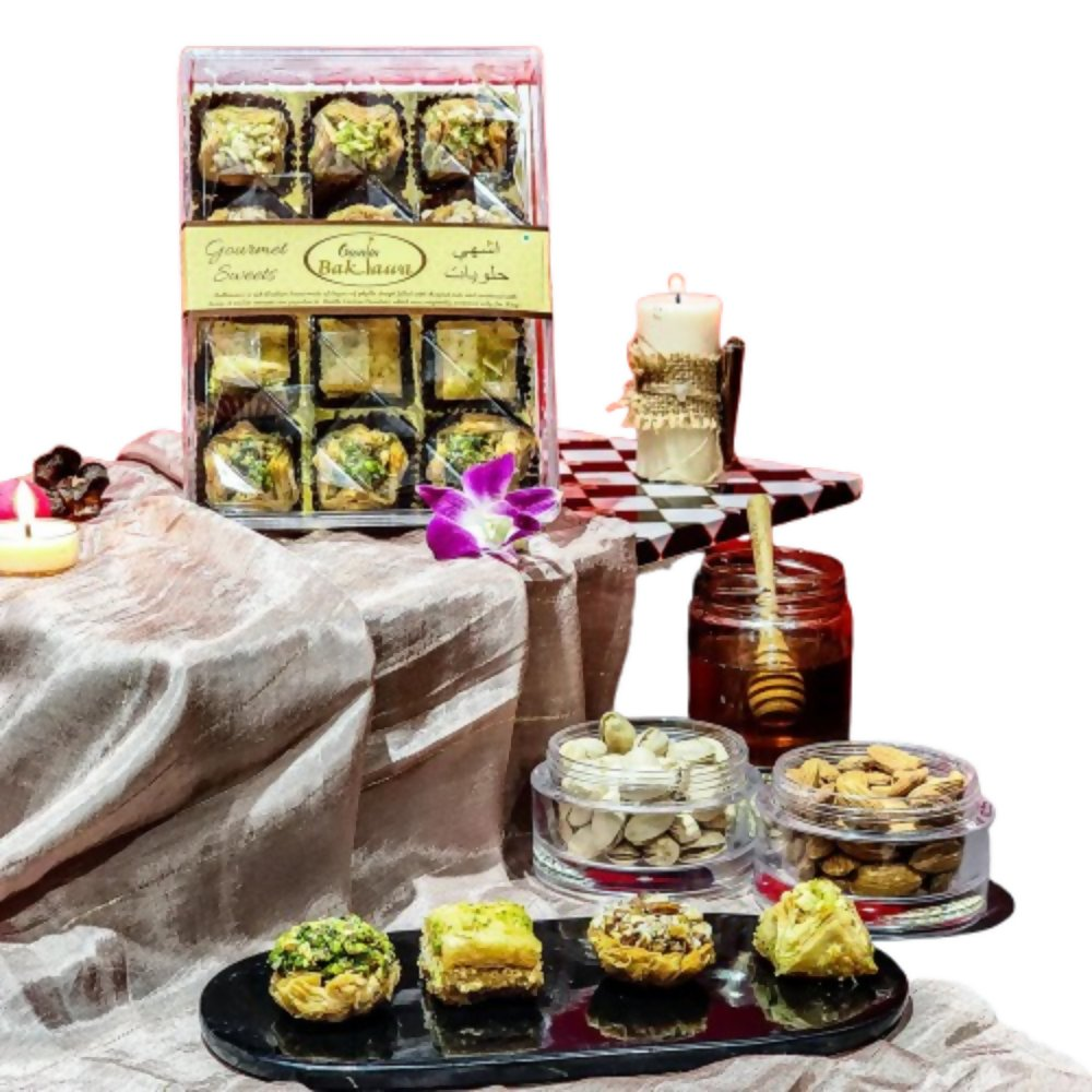 Gwalia Sweets Baklawa Crispy Temptation Box | Grocsy