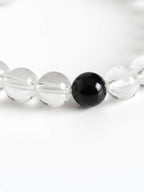 NVR White Crystal Evil Eye Bracelet for Men & Women | Grocsy