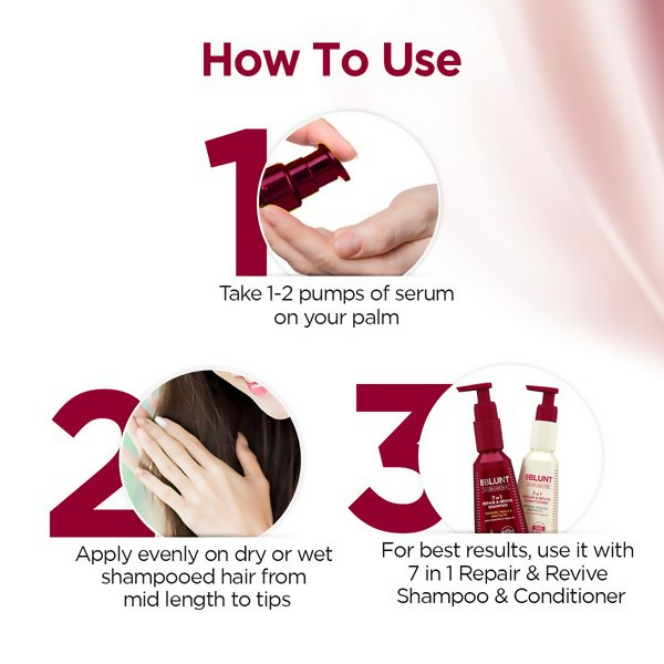 BBlunt 7 in 1 Repair & Revive Oil Hair Serum - Limited Time Offer | Grocsy