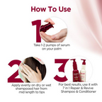 BBlunt 7 in 1 Repair & Revive Oil Hair Serum - Limited Time Offer | Grocsy