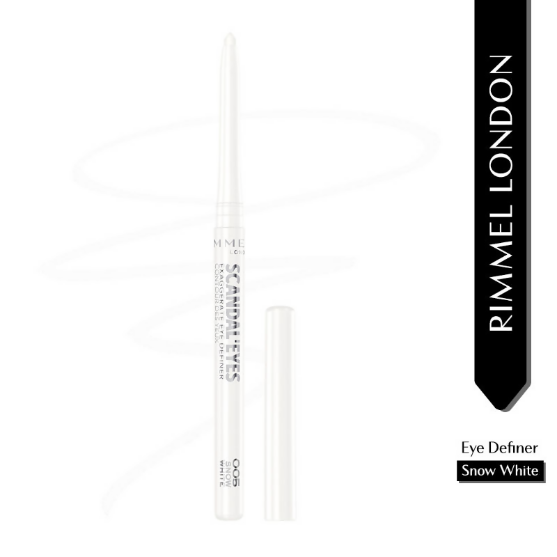 Rimmel London Scandaleyes Exaggerate Eye Definer - Snow White | Grocsy