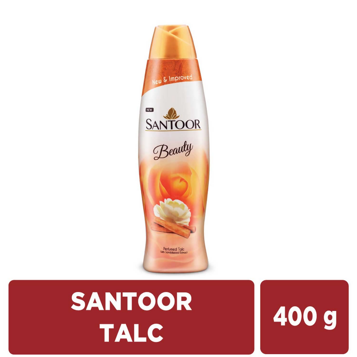 Santoor Beauty Perfumed Talc With Sandalwood Extracts | Grocsy
