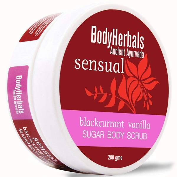 Bodyherbals Sensual Blackcurrant & Vanilla Sugar Body Scrub | Grocsy