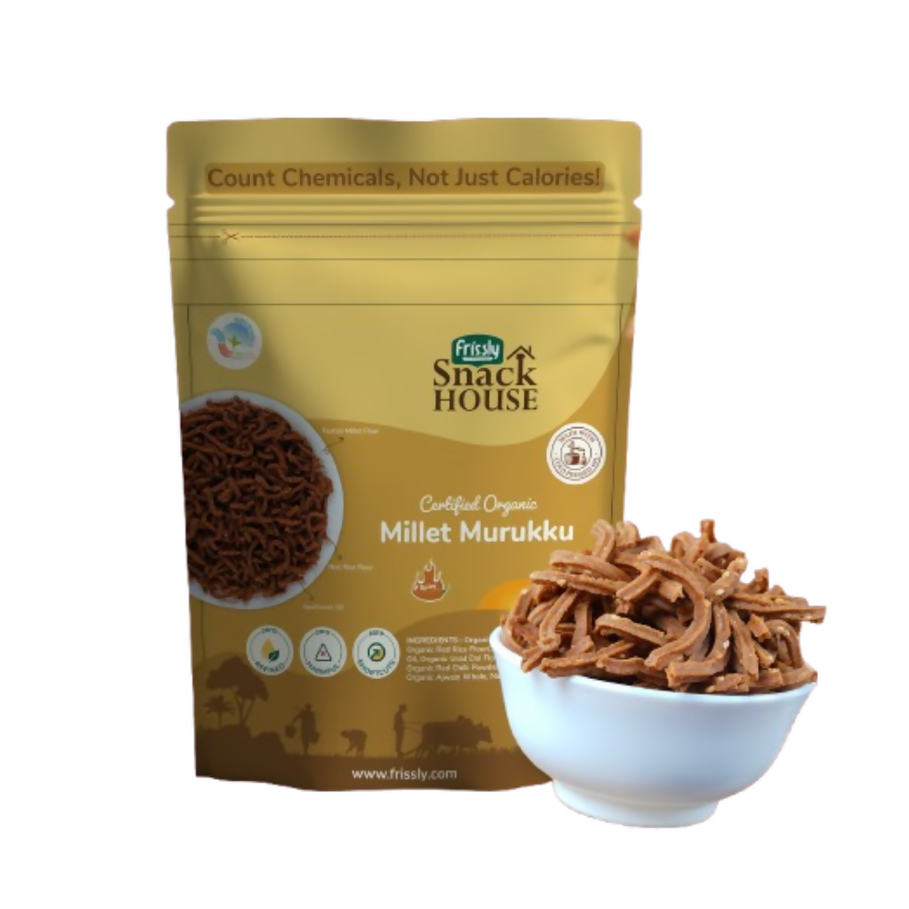 Frissly Organics Millet Murukku | Grocsy