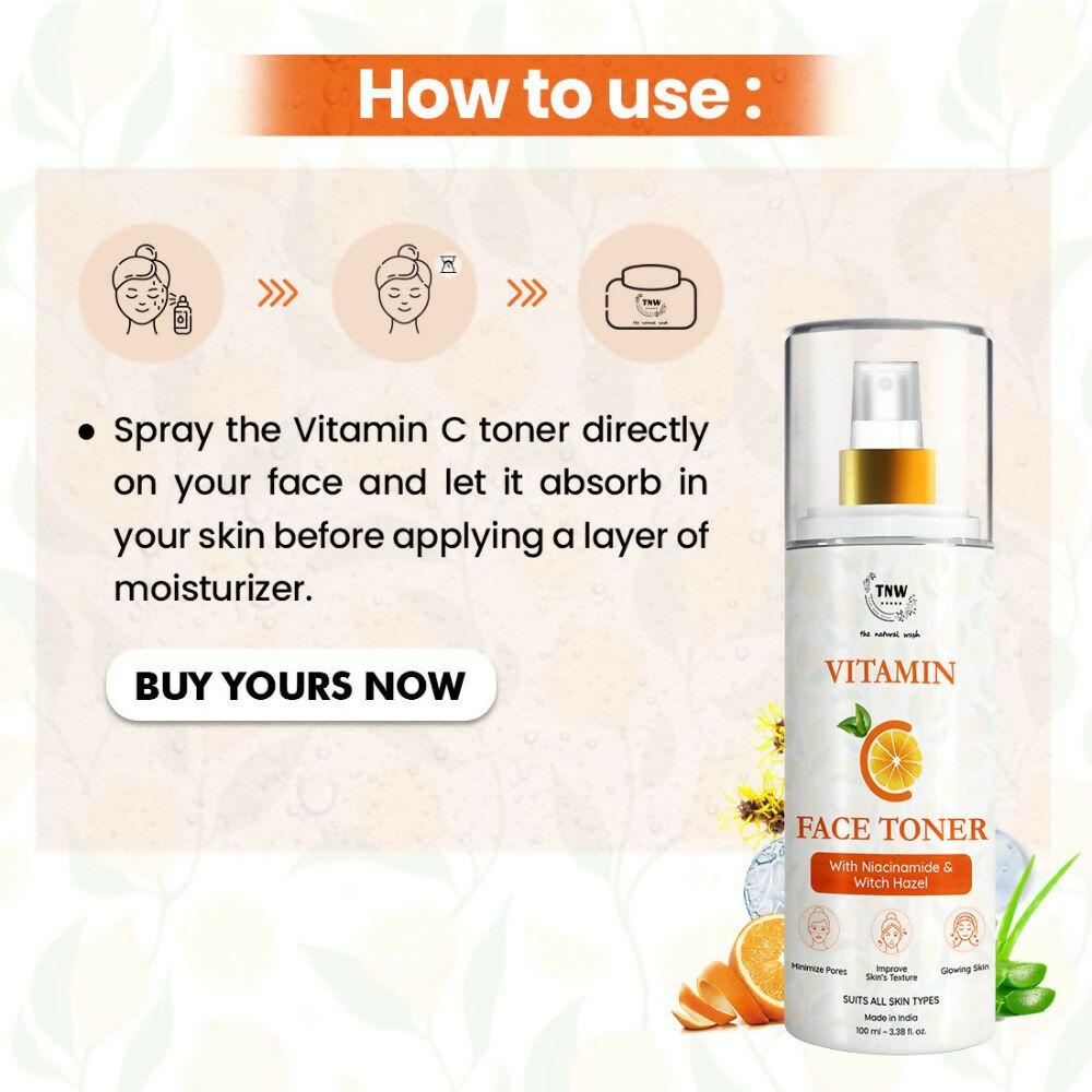 The Natural Wash Vitamin C Face Toner | Grocsy
