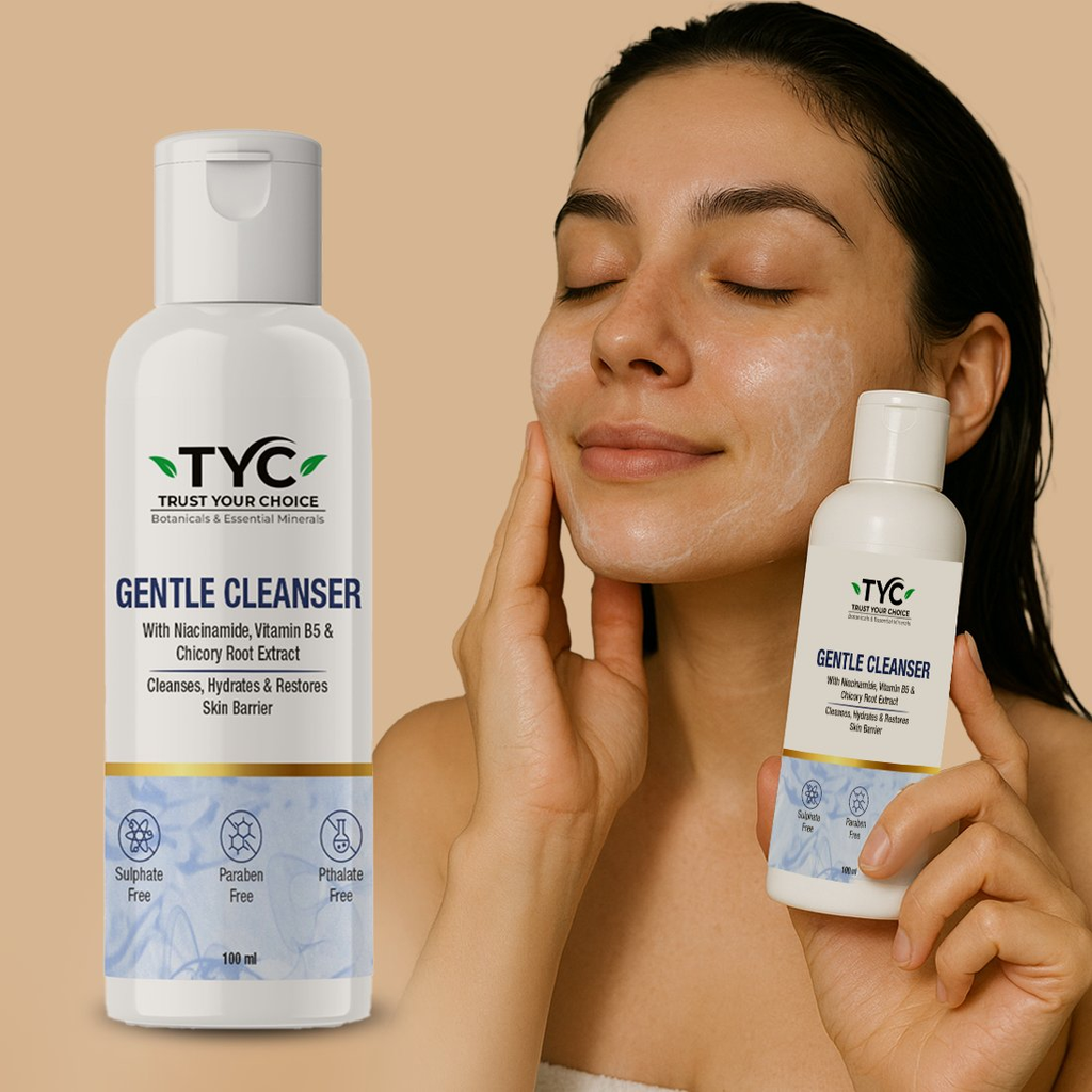 TYC Gentle Cleanser With Niacinamide, Vitamin B5 & Chicory Root Extract | Grocsy