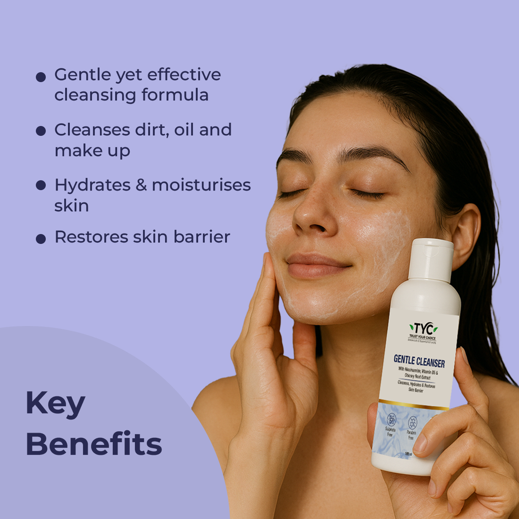 TYC Gentle Cleanser With Niacinamide, Vitamin B5 & Chicory Root Extract | Grocsy