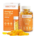 BBETTER Omega 3 Fish Oil Capsules for Women & Men | Grocsy
