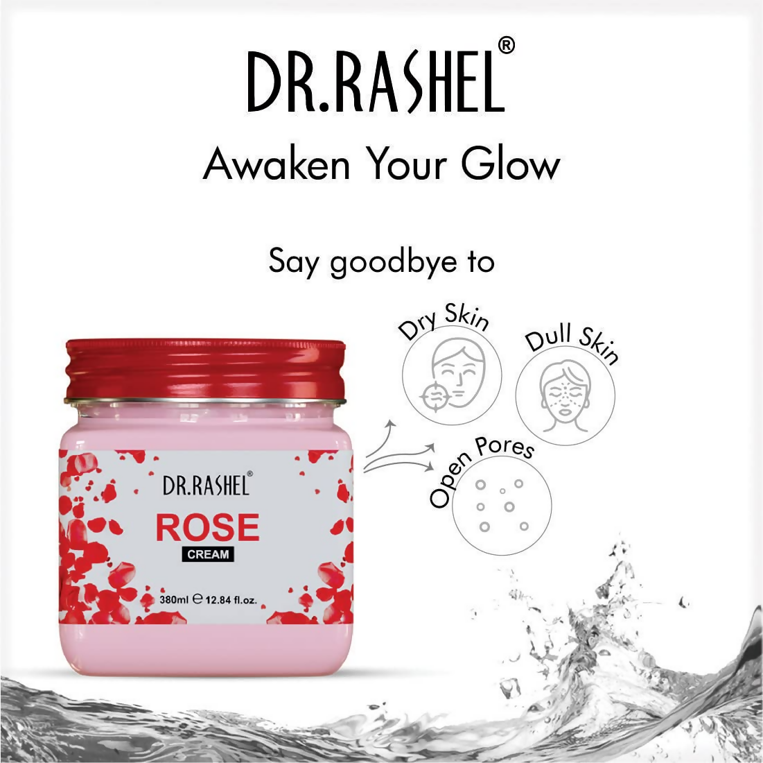 Dr.Rashel Rose Cream For Face And Body | Grocsy
