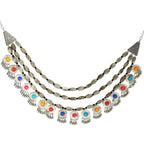 Mominos Fashion Johar Kamal Handicraft Finish Kundan Work Long Necklace For Women (Multi) | Grocsy