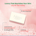 Nisha Soaps for Bath - Lily of the Valley | Grocsy