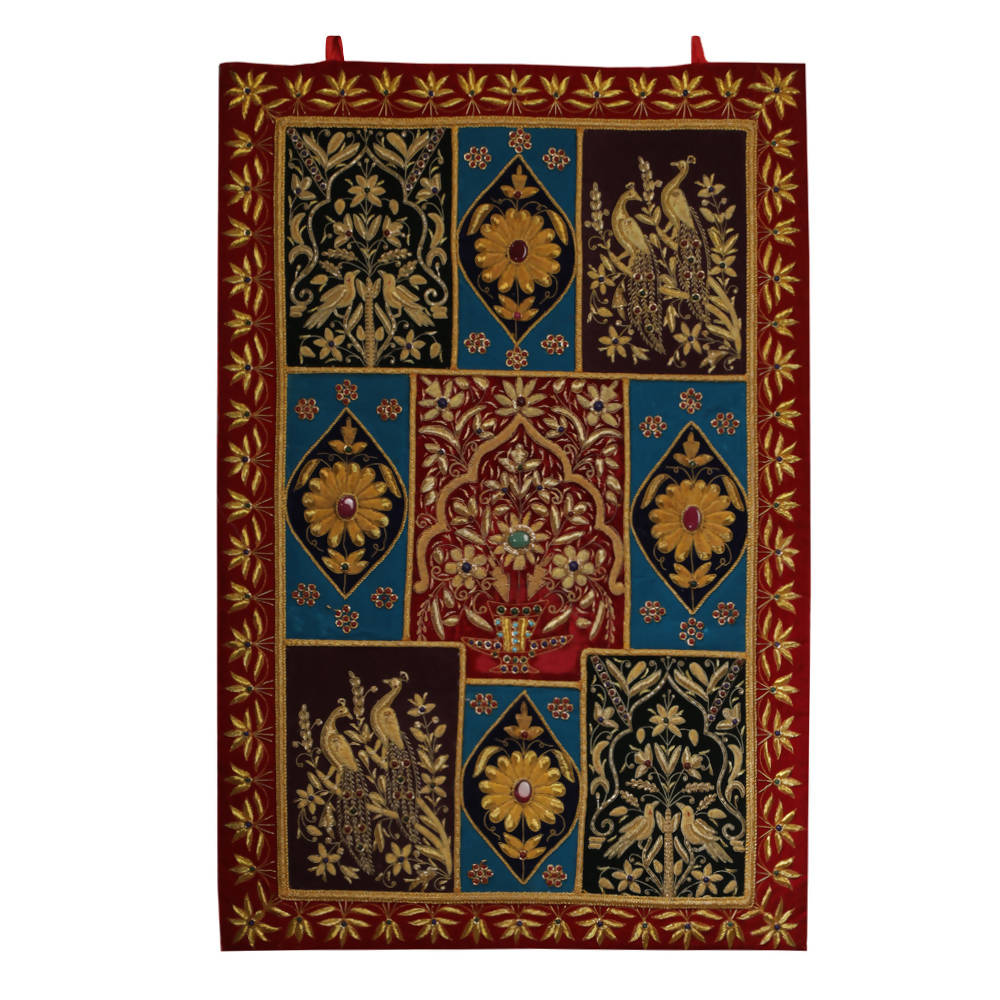Nizalia Jewel Carpet Wall Hanging (NZJW200) | Grocsy