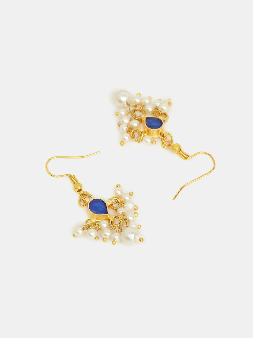 Ruby Raang Neel Noor Earrings Set | Grocsy