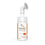 Fixderma 2% Vitamin C Face Wash, Foaming Face Cleanser with Brush | Grocsy