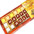 Ghasitaram Holi Gifts Chocolate - Happy Holi Chocolate in Brown Box | Grocsy