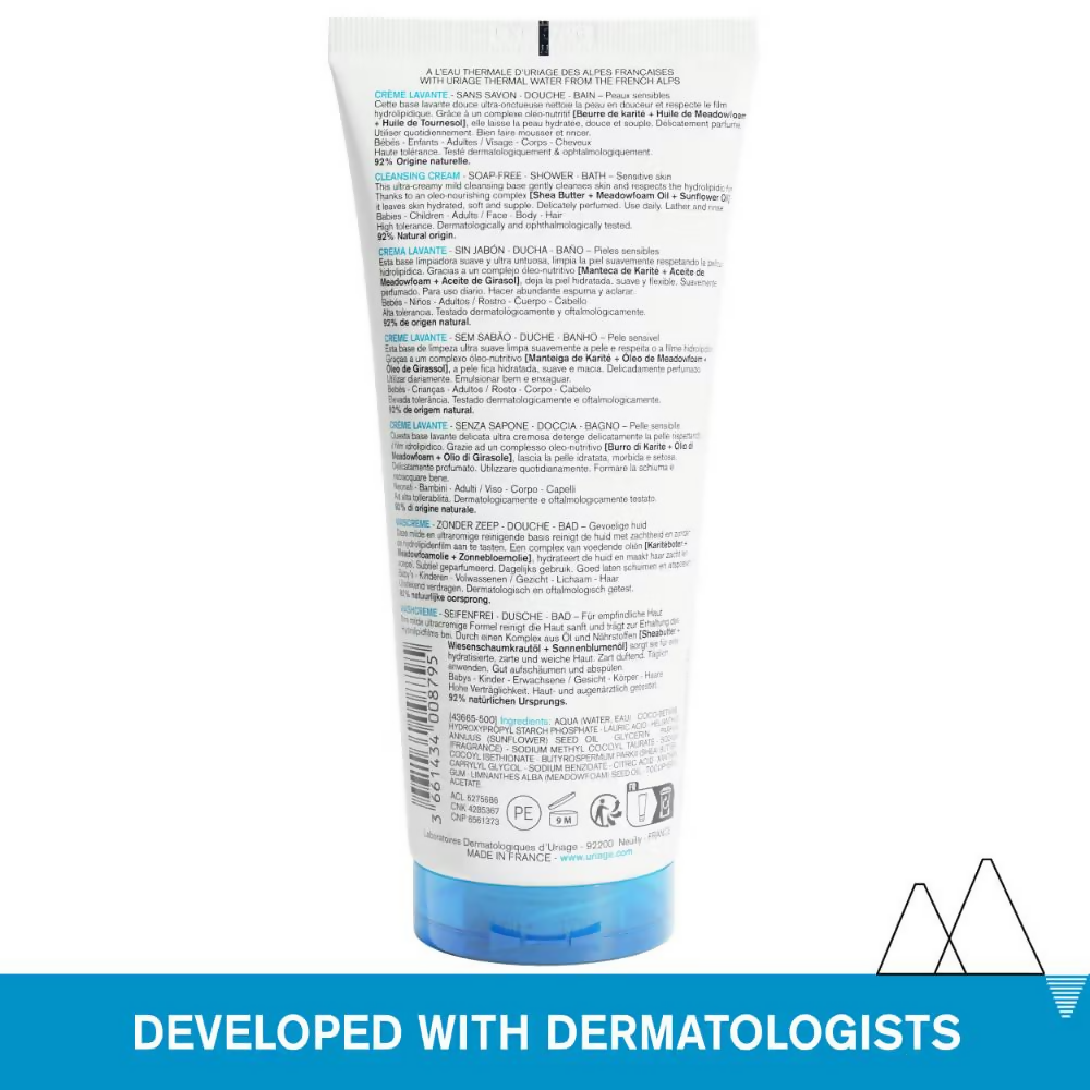 Uriage Daily Moisturizing Body Wash with Shea Butter | Grocsy