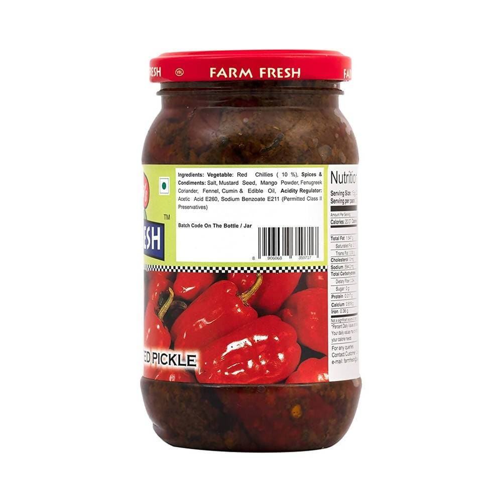 Pachranga's Farm Fresh Red Chilli Stuffed Pickle | Grocsy
