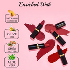 Iba Long Stay Matte Lipstick - M12 Pink Orchid | Grocsy