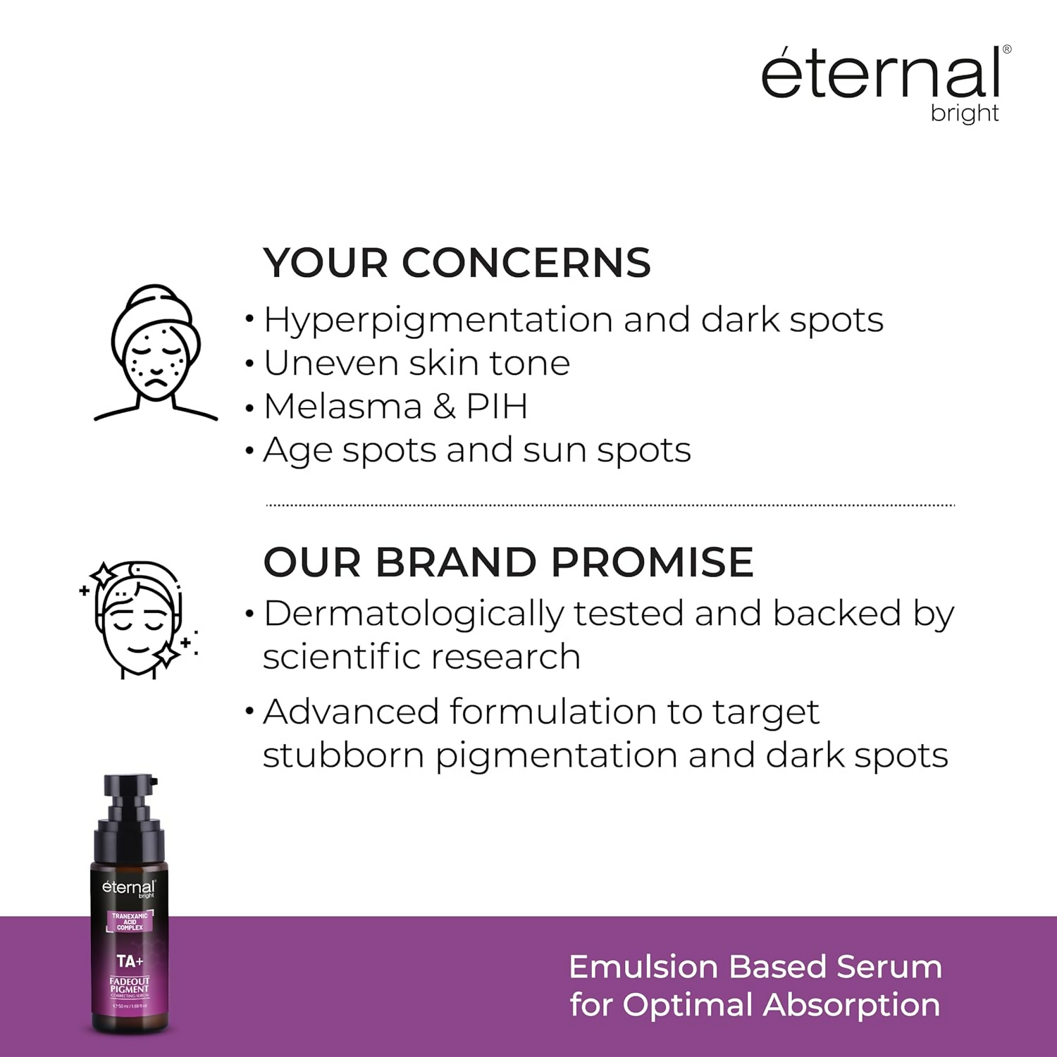 Eternal Bright Fadeout Pigment Correcting Serum | Grocsy