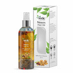 Vedic Naturals Neem Hair Oil With Jojoba Oil & Walnut Oil | Grocsy