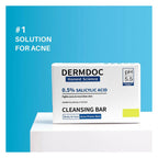 Dermdoc 0.5% Salicylic Acid Cleansing Bar, Deeply Cleanses & Nourishes Skin, All skin Types | Grocsy