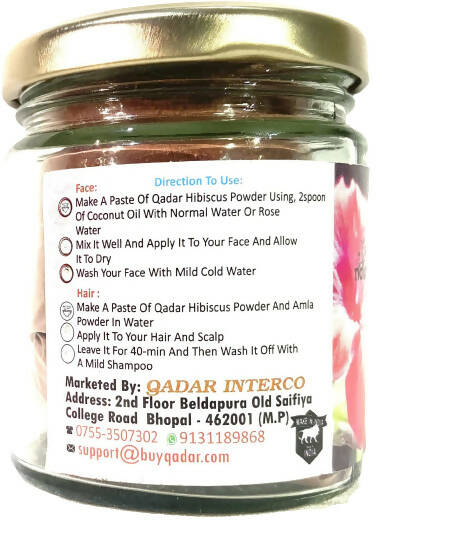 Qadar Pure & Natural Hibiscus Powder | Grocsy