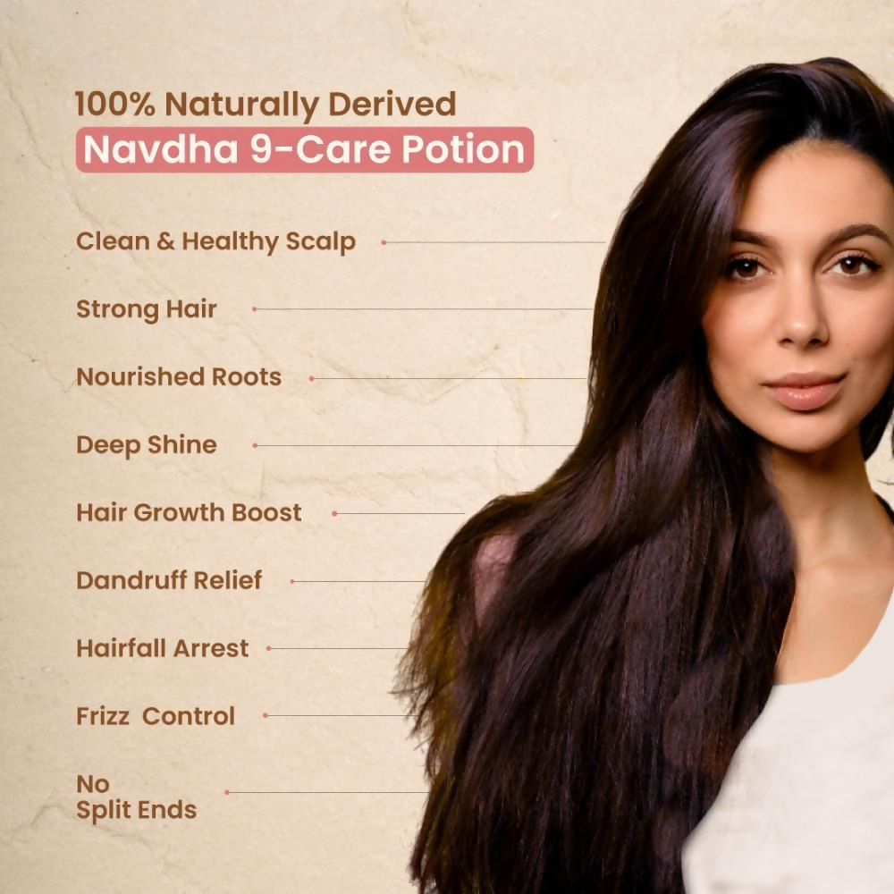 Nat Habit Five Oil Hibiscus Navdha Shampoo | Grocsy