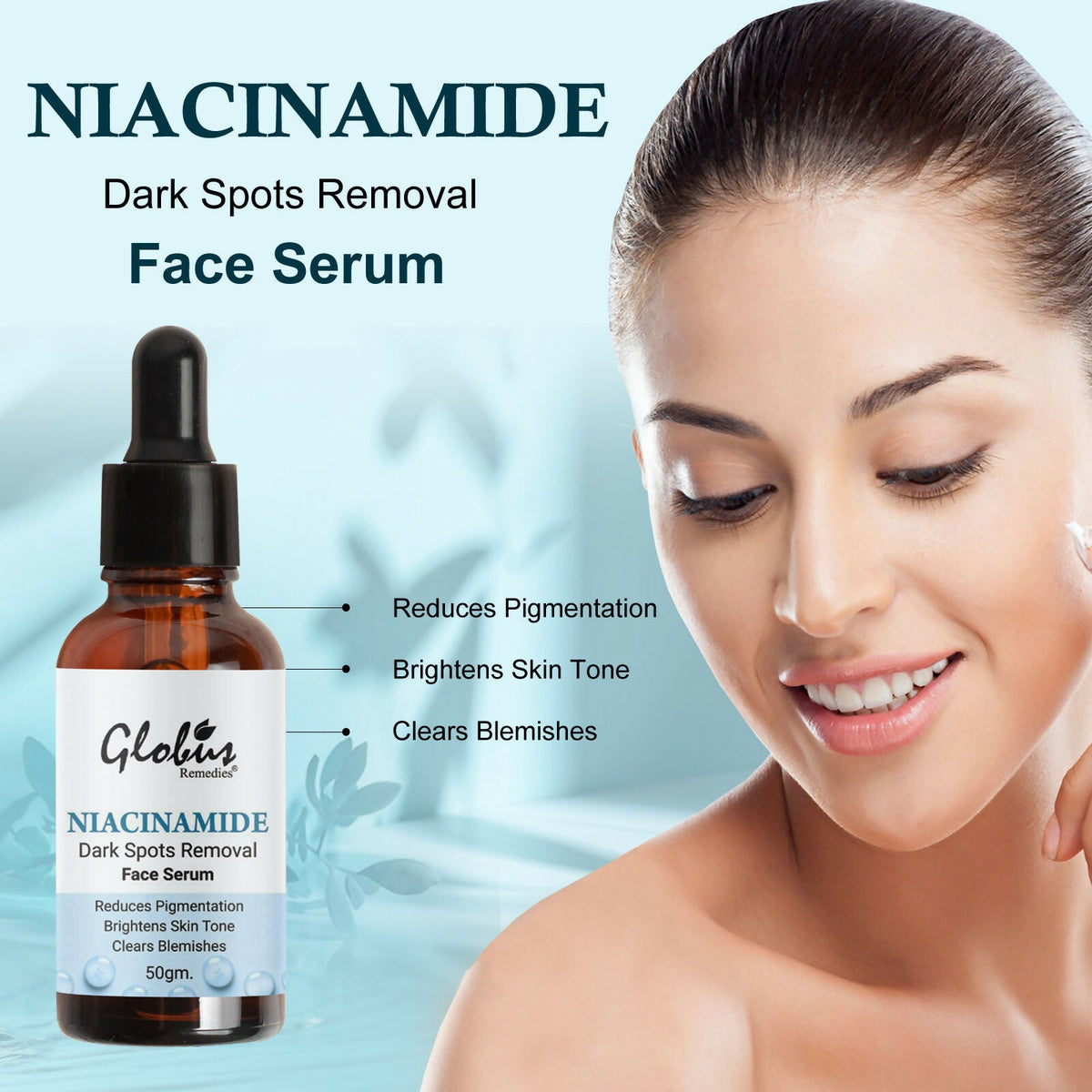 Globus Remedies Niacinamide Anti-Pigmentation Face Serum | Grocsy
