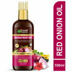 Dravida Organics Onion Hair Oil with Onion & Black Seed | Grocsy