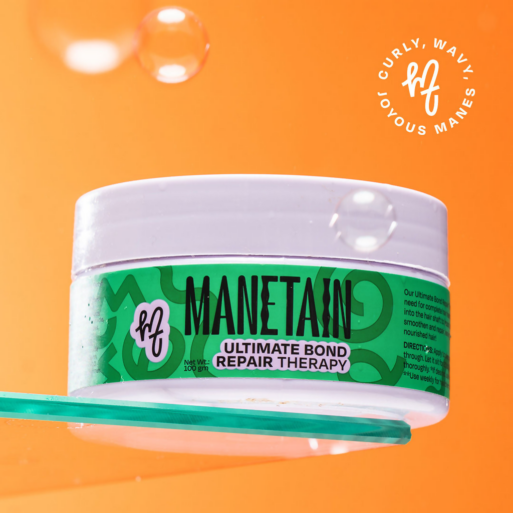 Manetain Ultimate Bond Repair Therapy - Hydrates Strengthens & Restores Damaged Hair | Grocsy
