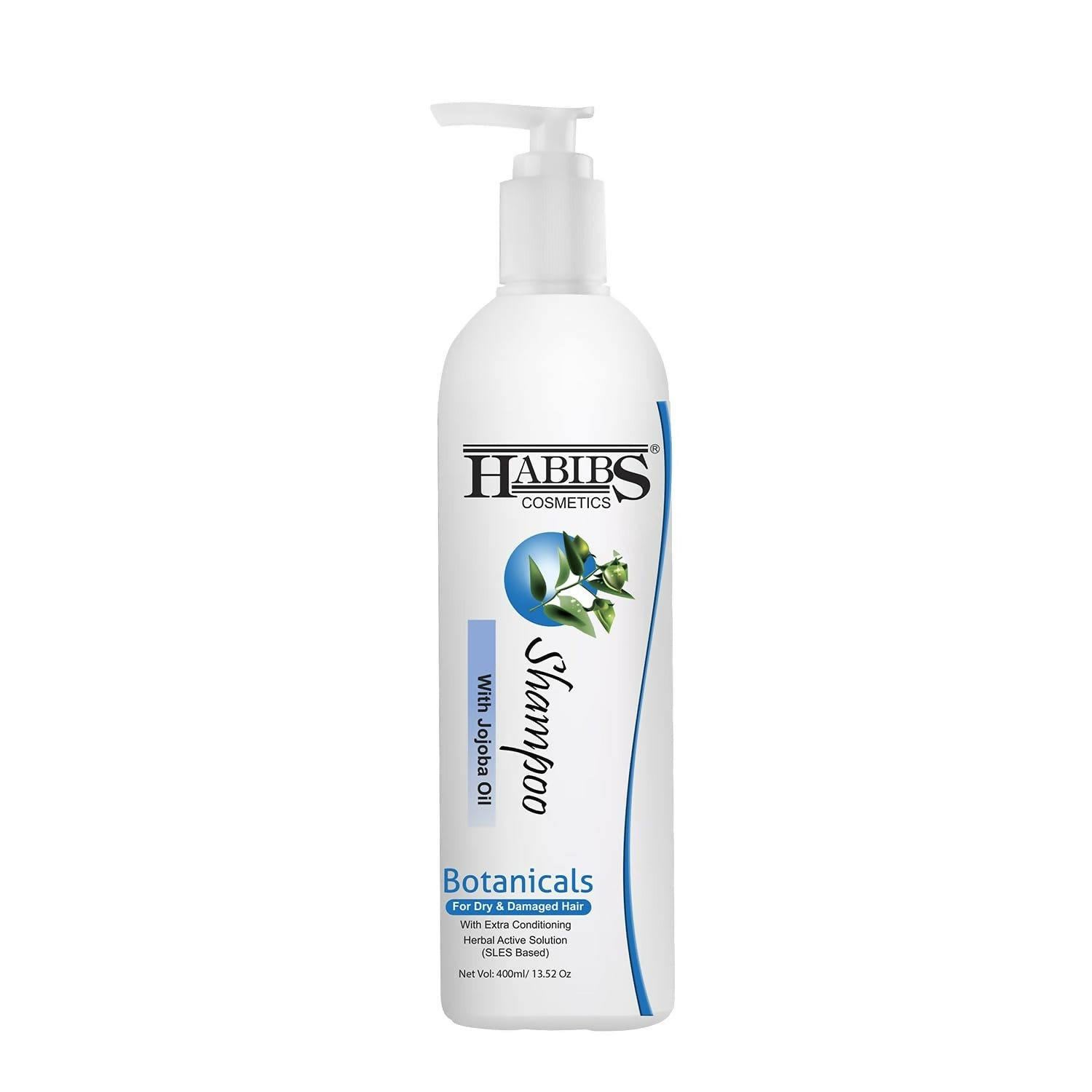 Habibs Professional Hair Shampoo with Jojoba Oil Botanicals For Anti Hair Fall | Grocsy