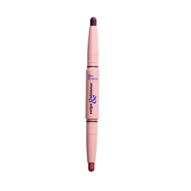 Blue Heaven Swipe & Shimmer Extreme Hold Eyeshadow Stick - Plum Berry Paint | Grocsy
