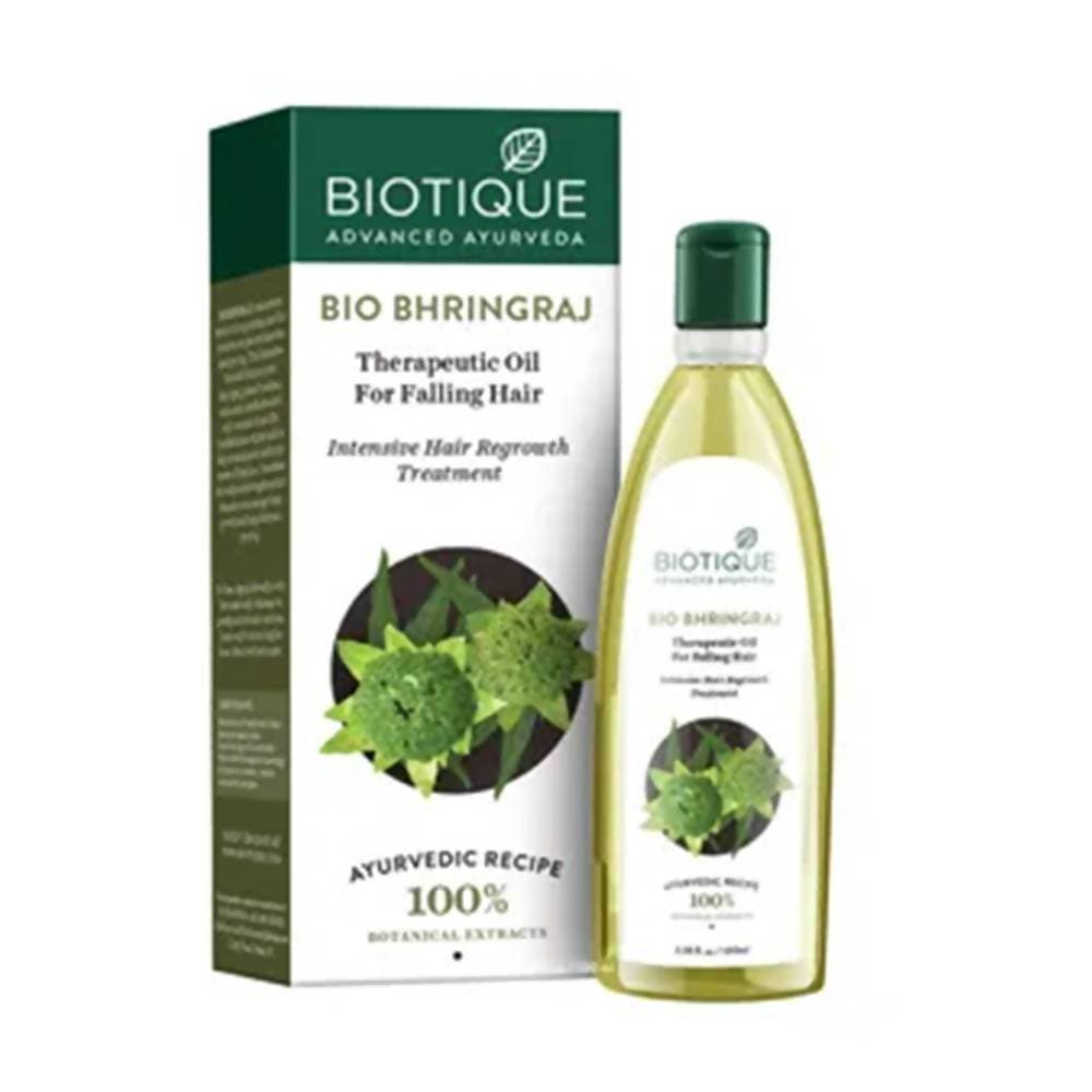Biotique Bio Bhringraj Fresh Growth Therapeutic Oil For Falling Hair | Grocsy