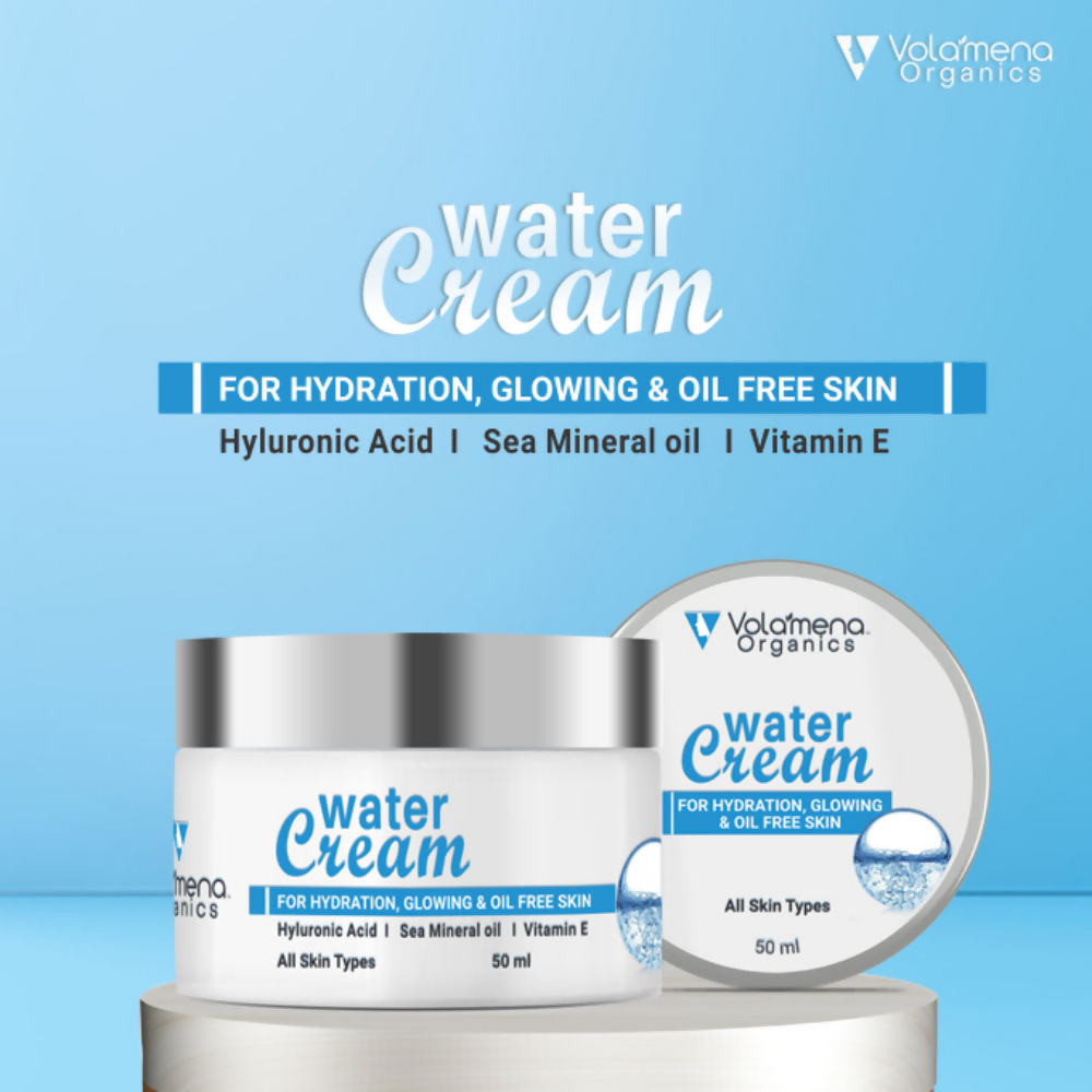 Volamena Organics Hyluronic Acid Water Cream | Grocsy