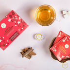Mittal Teas Apple Cinnamon Green Tea - Eco Friendly Bags | Grocsy