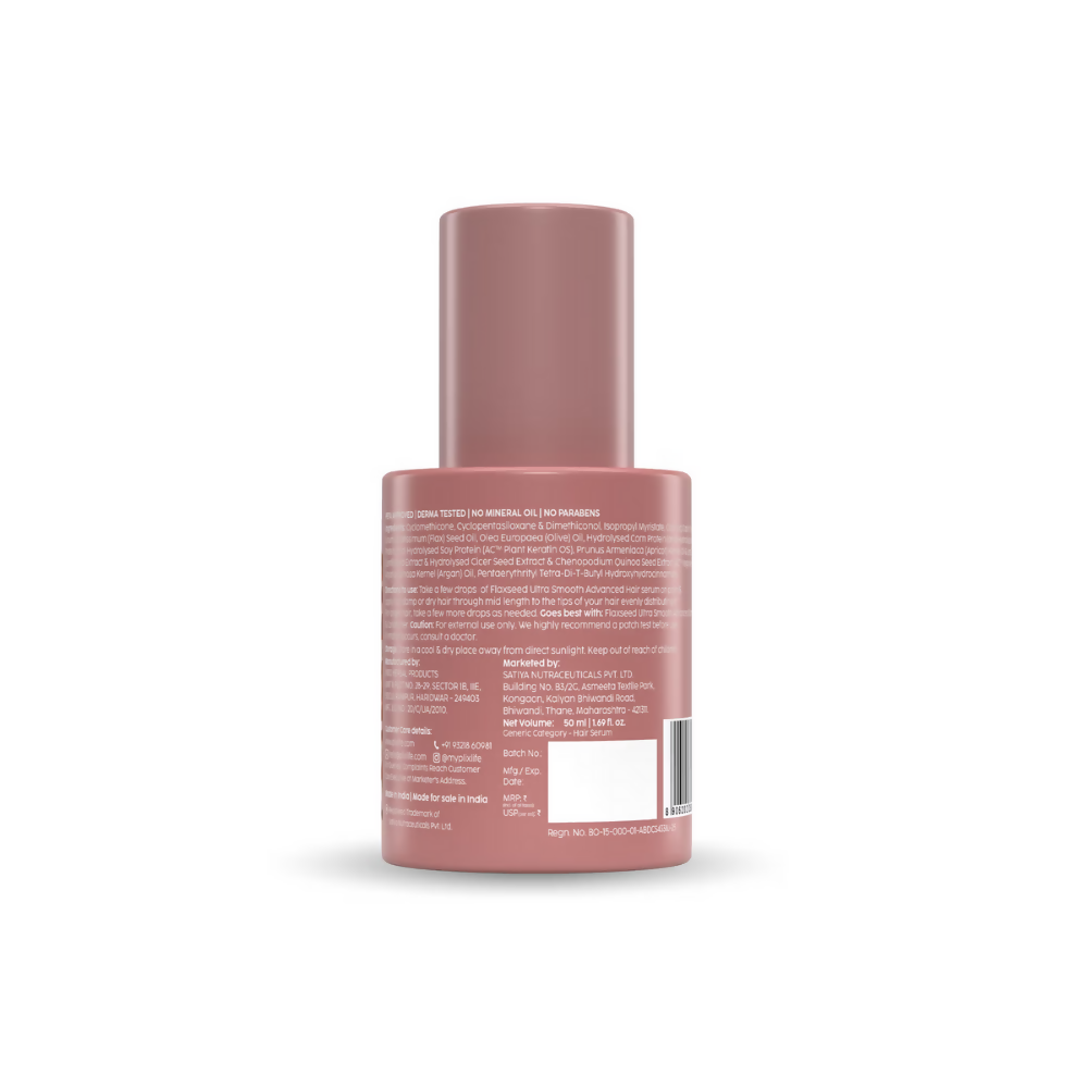 PLIX The Plant Fix Flaxseed Keratin Smoothening Anti-Frizz Serum | Grocsy