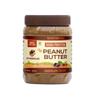Fit Muscles High Protein Peanut Butter - Chocolate Creamy | Grocsy