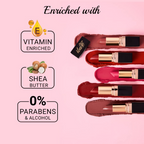 Iba Long Stay Matte Lipstick - M03 Toffee Brown | Grocsy