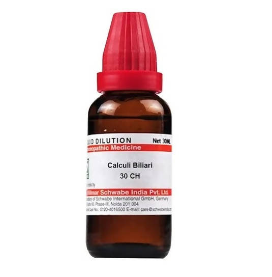 Dr. Willmar Schwabe India Calculi Biliari Dilution | Grocsy
