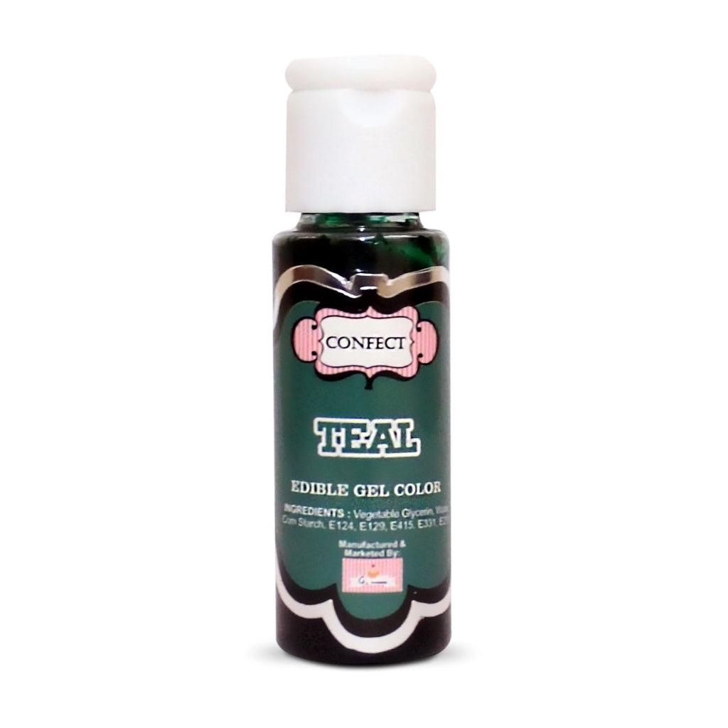 Confect Teal | Edible Gel Color | Grocsy