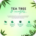 Careberry Organic Tea Tree Eucalyptus Oil Shower Gel | Grocsy