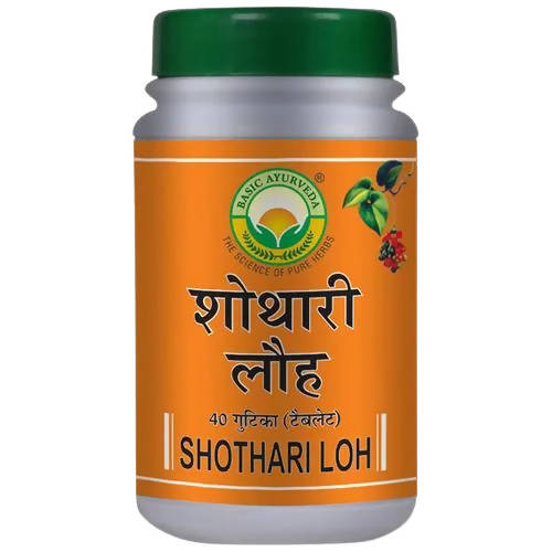 Basic Ayurveda Shothari Loh Tablets | Grocsy