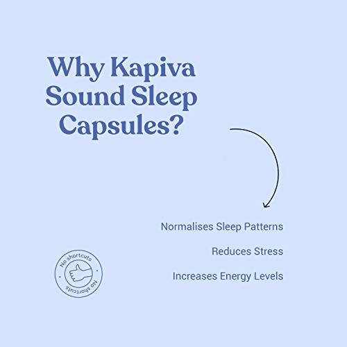 Kapiva Ayurveda Sound Sleep Capsules | Grocsy