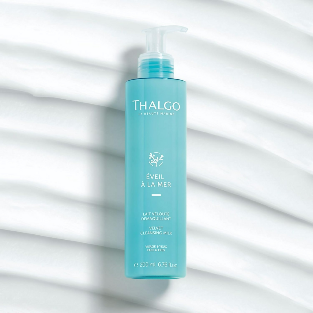 Thalgo Velvet Cleansing Milk - Gentle Cleansing Milk with Castor & Grape Seed Oils | Grocsy