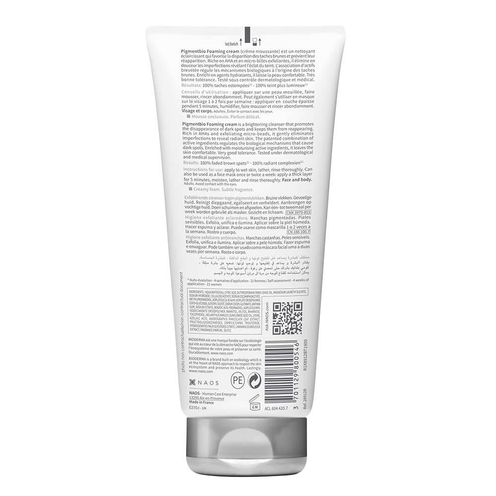 Bioderma Pigmentbio Foaming Cream | Grocsy