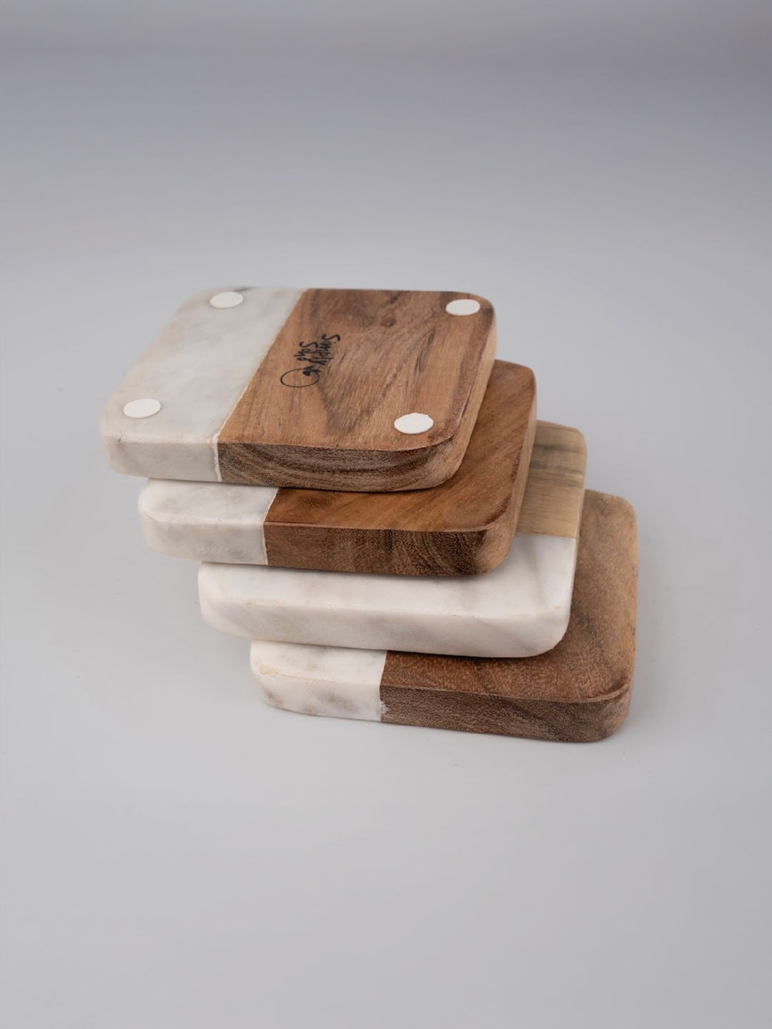 Simply Soho Terra Blend Coasters- Set of 4 | Grocsy